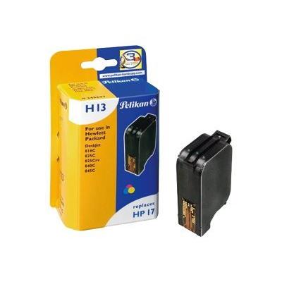 Pelikan H13 - kleur (cyaan, magenta, geel) - inktcartridge (alternative for: HP 17)