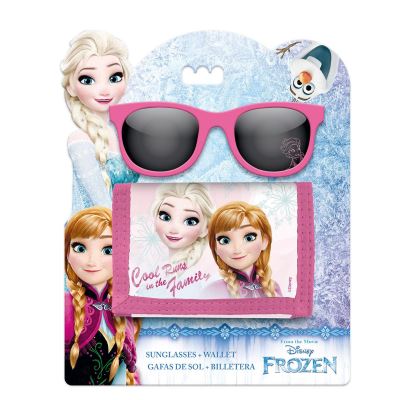 La Reine des Neiges set lunettes + portefeuille 17x21
