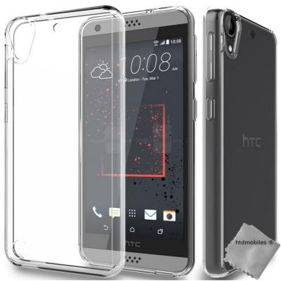 Housse etui coque silicone gel fine pour HTC Desire 530 - TPU TRANSPARENT