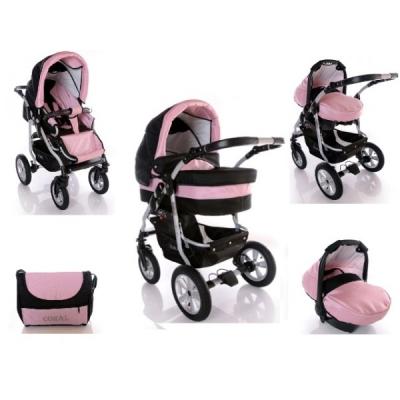 poussette trio rose pas cher