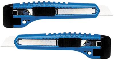 Locau - Cutter Plastique Gm + Recharge 6 Lames