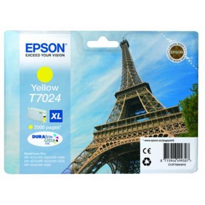 Epson T7024 Xl Cartouches D'Encre Originale Jaune