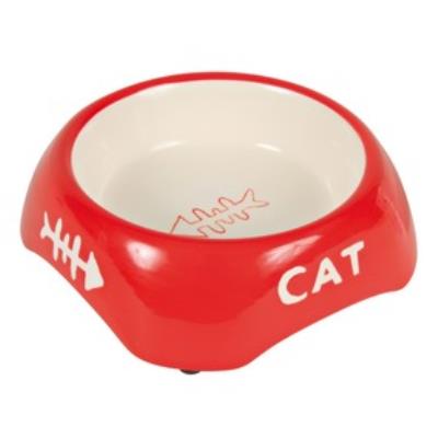 Ecuelle céramique, chat, 0,2 l/ø 13 cm - 24498