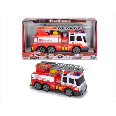 Dickie 203308358 Fire Brigade - Camion de pompiers avec fonction jet d'eau.