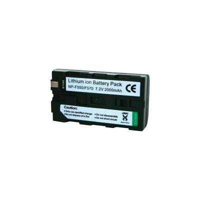 Batterie compatible np-f550 li-ion 72v 2000 mah conrad energy 250467