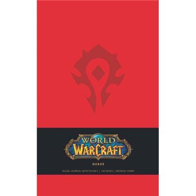 World Of Warcraft(R) Horde Hardcover Ruled Journal (Large) (Diary)