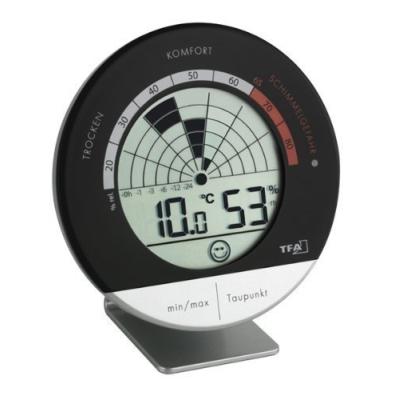 Tfa dostmann 30.5032 schimmel radar thermo-hygromètre numérique