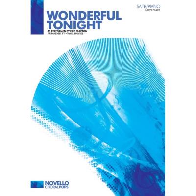 Partitions variété, pop, rock... NOVELLO WONDERFUL TONIGHT SATB - CHORAL Vocal