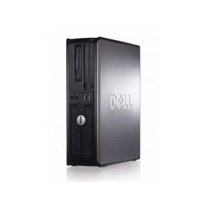 Ordinateur Dell Optiplex 755 Desktop - Gris - Intel Core 2 Duo E6550 / 2.33 GHz - RAM 2 Go - HDD 80 Go - DVD - Gigabit Ethernet - Windows 7 Familiale
