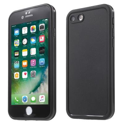 Coque en TPU pour iPhone 7 4.7 - Snap-on étanche - All Black