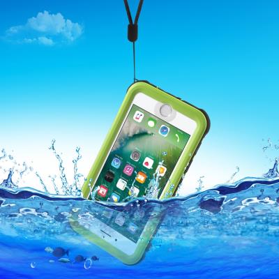 Coque en TPU REDPEPPER IP68 Water pour iPhone 7 IP68 Full Body - vert
