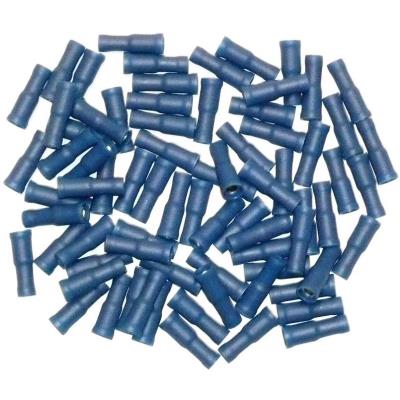 Cosses Electriques Femelles Rondes Bleues Ø 4 Sachet De 75 Cosses