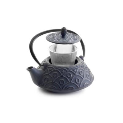 Ibili 621408 théière en fer fondu malasia 0,8 l