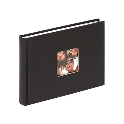 Walther, Fun, Album De Photos, FA-207-B, 22x16 cm, 40 Pages Blanches, Noir