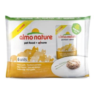 Pochons almo nature classic pour chat thon et poulet