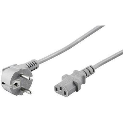 Appareils réfrigérants câble de raccordement [ prise mâle + contact de protection - secteur fem goobay