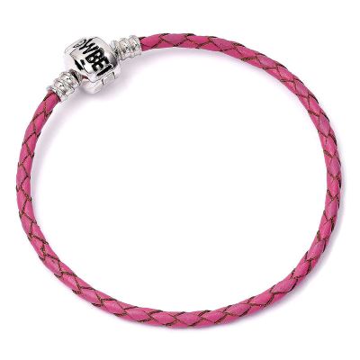 THE CARAT SHOP - Harry Potter Pink Leather Bracelet-18cm