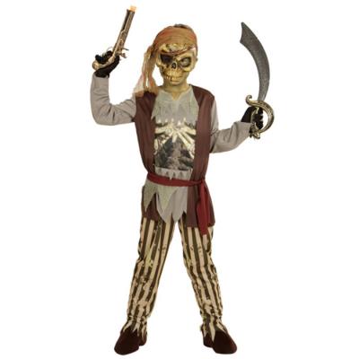 Déguisement pirate zombie enfant Halloween Taille 5 à 7 ans