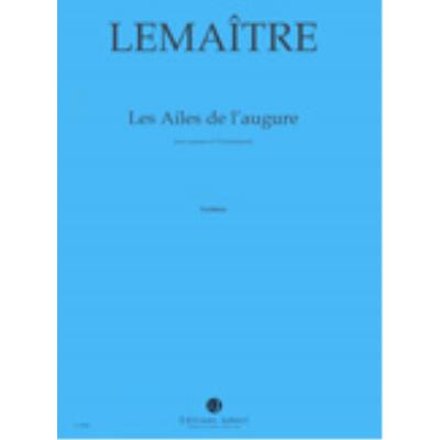 Partitions classique JOBERT LEMAITRE DOMINIQUE - LES AILES DE L'AUGURE - SOPRANO, 13 INSTRUMENTS Soprano, instruments