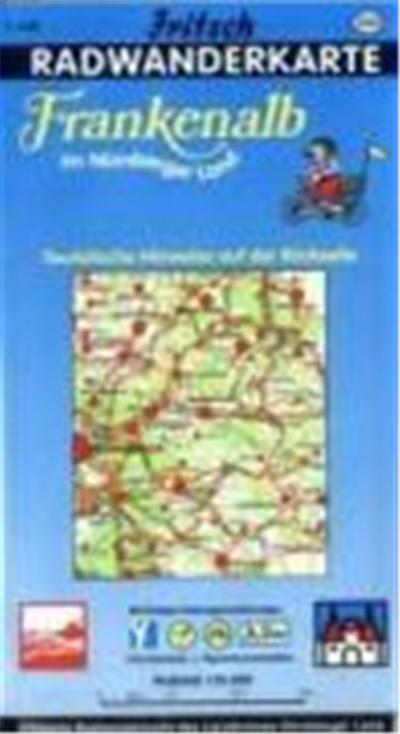 Landkreis Nürnberger Land 1 : 50 000. Fritsch Radwanderkarte
