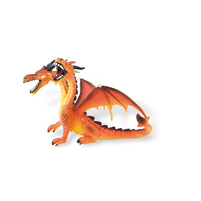 Bullyland - Dragon à deux têtes - Orange