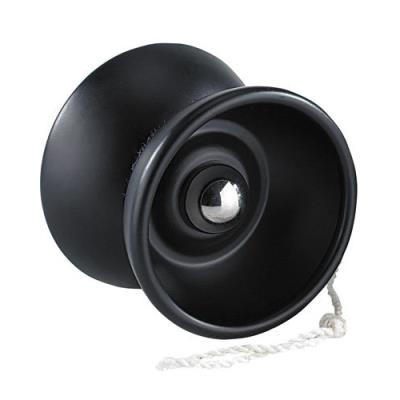 Yo-Yo deluxe professionnel en acier brossé noir mat