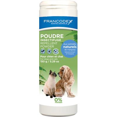 Comparer les prix de Poudre Insectifuge Chien & Chat, Poudreur 150 Gr