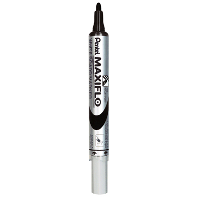 Maxiflo - Marqueur Pour Tableaux Blanc Maxiflo Pointe Ogive Fine Noir