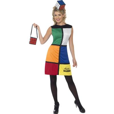 Déguisement Rubik's Cube? femme Large
