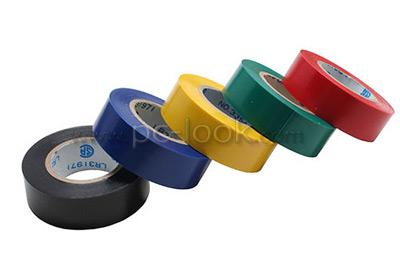 Pc-look - Scotch Electrique Couleur - 18mm x 10m - 5 Rouleaux