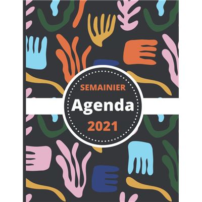 Un jour à la fois: Agenda, 12 mois de janvier à décembre, planification  hebdomadaire, semainier simple et graphique, design soigné et pro  (Paperback)