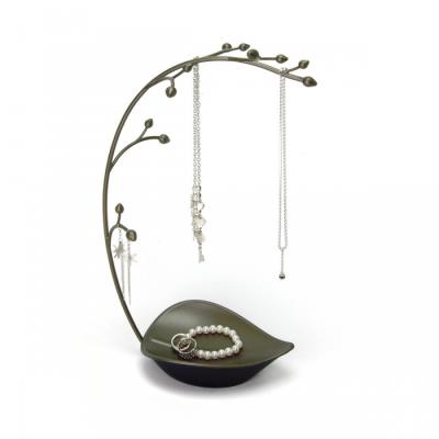 Porte Bijoux Design Orchid Couleur Bronze