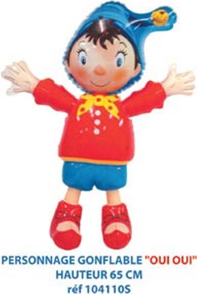 Personnage Gonflable Oui Oui 51 cm