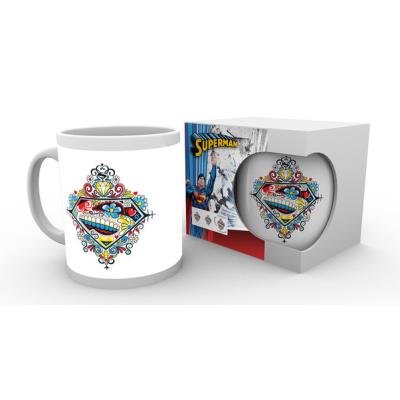 Tasse de ceramique DC Comics Superman Sugar Logo
