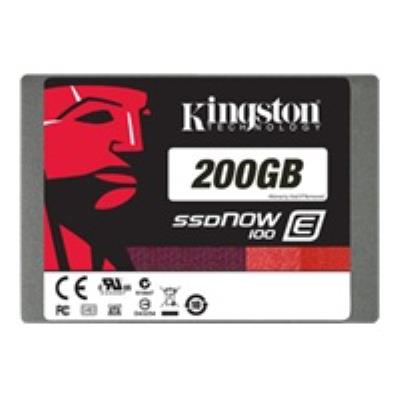 Kingston SSDNow E100 - solid state drive - 200 GB - SATA 6Gb/s