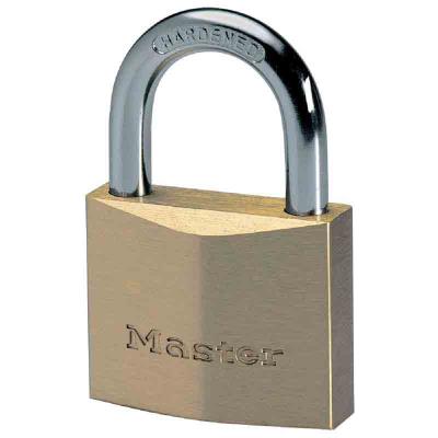 Master Lock - Cadenas laiton massif haute s&eacute;curit&eacute; 40 mm