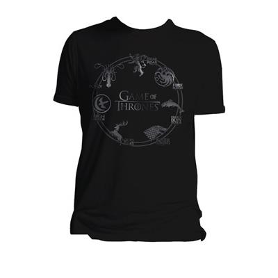 Game Of Thrones - T-Shirt Houses (S)