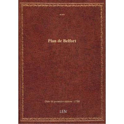 Plan de Belfort