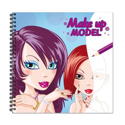Clairefontaine Créativ'Model Make Up 20X20Cm 100 Pages Imprimées 125G