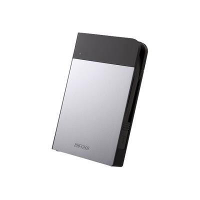 BUFFALO MiniStation Extreme - Vaste schijf - gecodeerd - 1 TB - extern (draagbaar) - USB 3.0 - zilver
