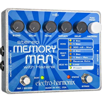 Stereo memory man with hazarai delay looper-Electro harmonix