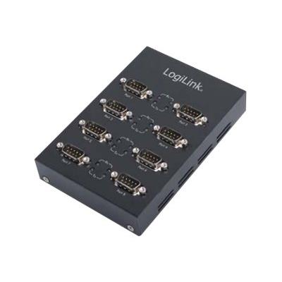 LogiLink USB 2.0 to 8-Port Serial Adapter - seriële adapter