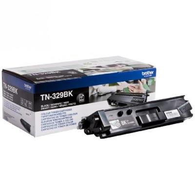 Brother TN329BK - zwart - origineel - tonercartridge