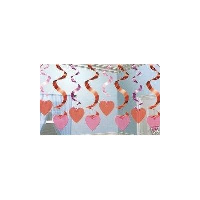 AMSCAN DÉCORATIONS POUR PLAFOND EN FORME DE COEUR