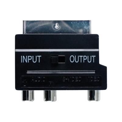 Bandridge Valueline - Video/audio-adapter - SCART male naar 4-pins mini-DIN, RCA female
