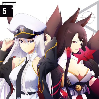 Azur Lane (anime) Buddy Character Song Single Vol.5 Enterprise And Akagi