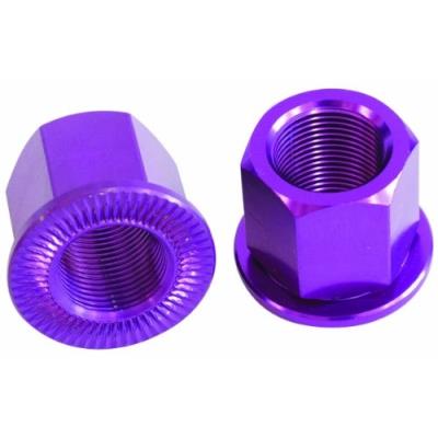 Savage écrou de roue 10 mm violet