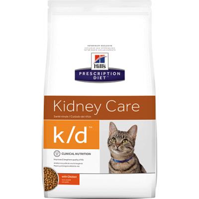 Meilleurs prix pour Croquettes hill's prescription diet feline k/d poulet sac 1,5 kg