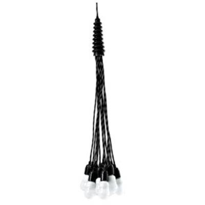 LEITMOTIV LUSTRE DESIGN BUNDLE LIGHT AVEC 15 AMPOULES