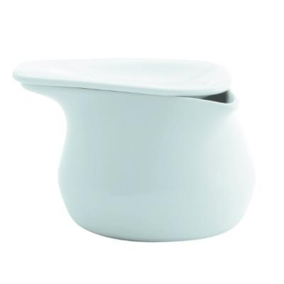 KAHLA - PORCELAINE POUR LES SENS 152612A90015C ELIXYR SUCRIER AVEC COUVERCLE BLANC 7 X 6 CM